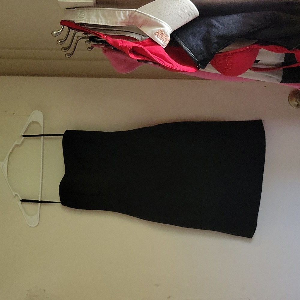 Black cocktail dress